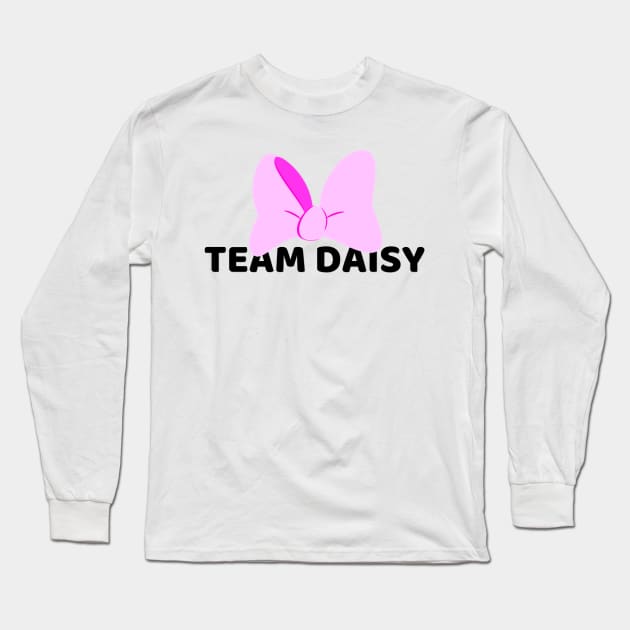 Team Daisy Long Sleeve T-Shirt by duchessofdisneyland